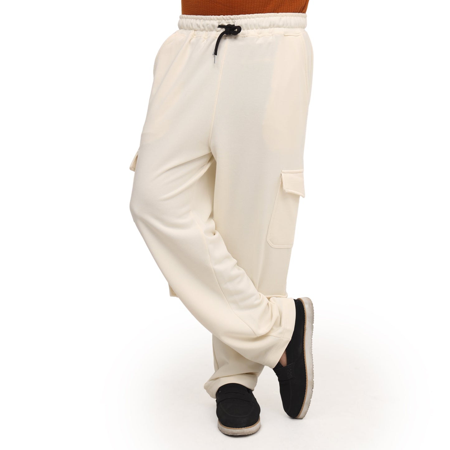 Wide Leg Cargo Trouser Vanilla Ice