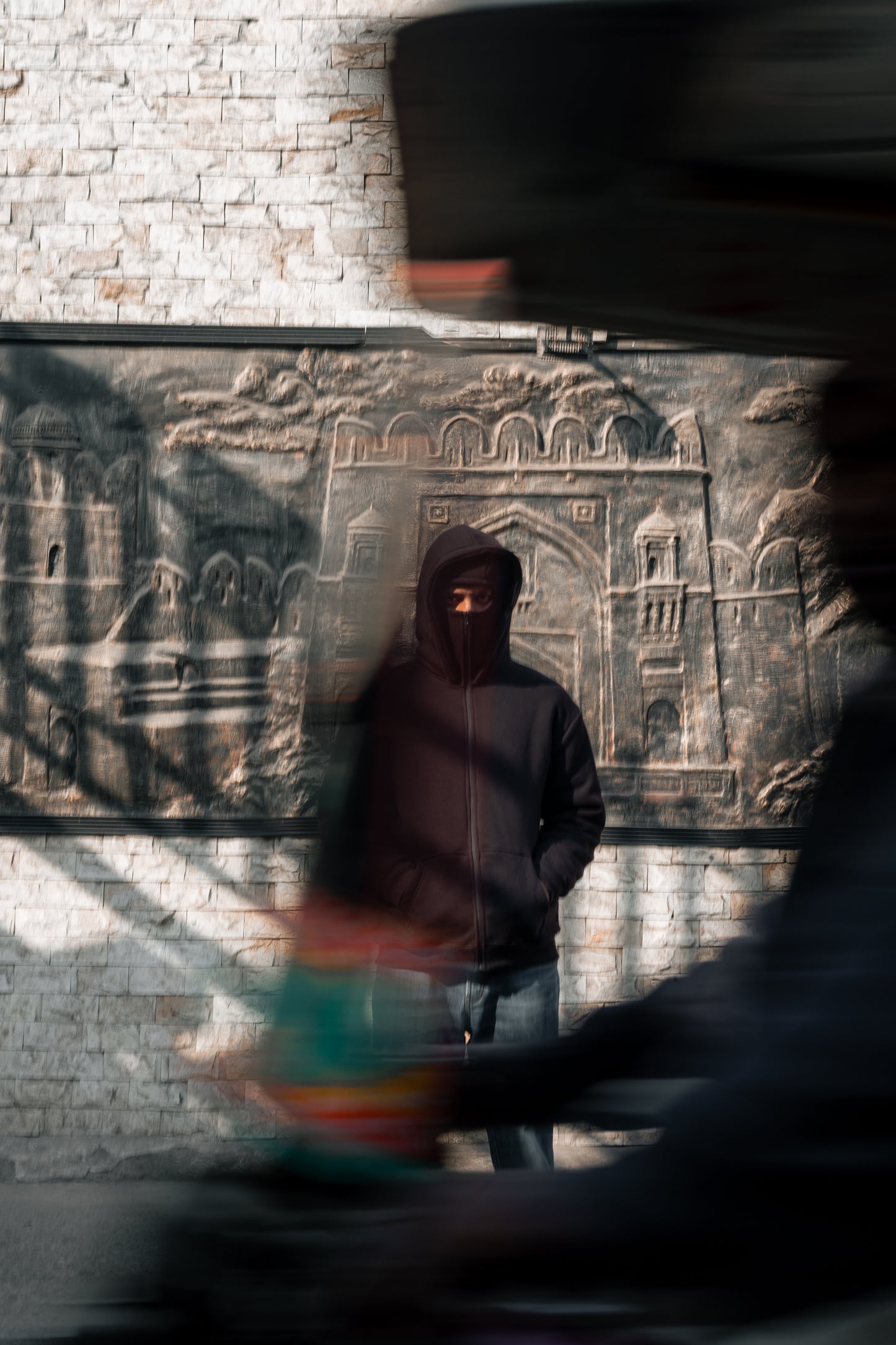 Balaclava Hoodie in Black