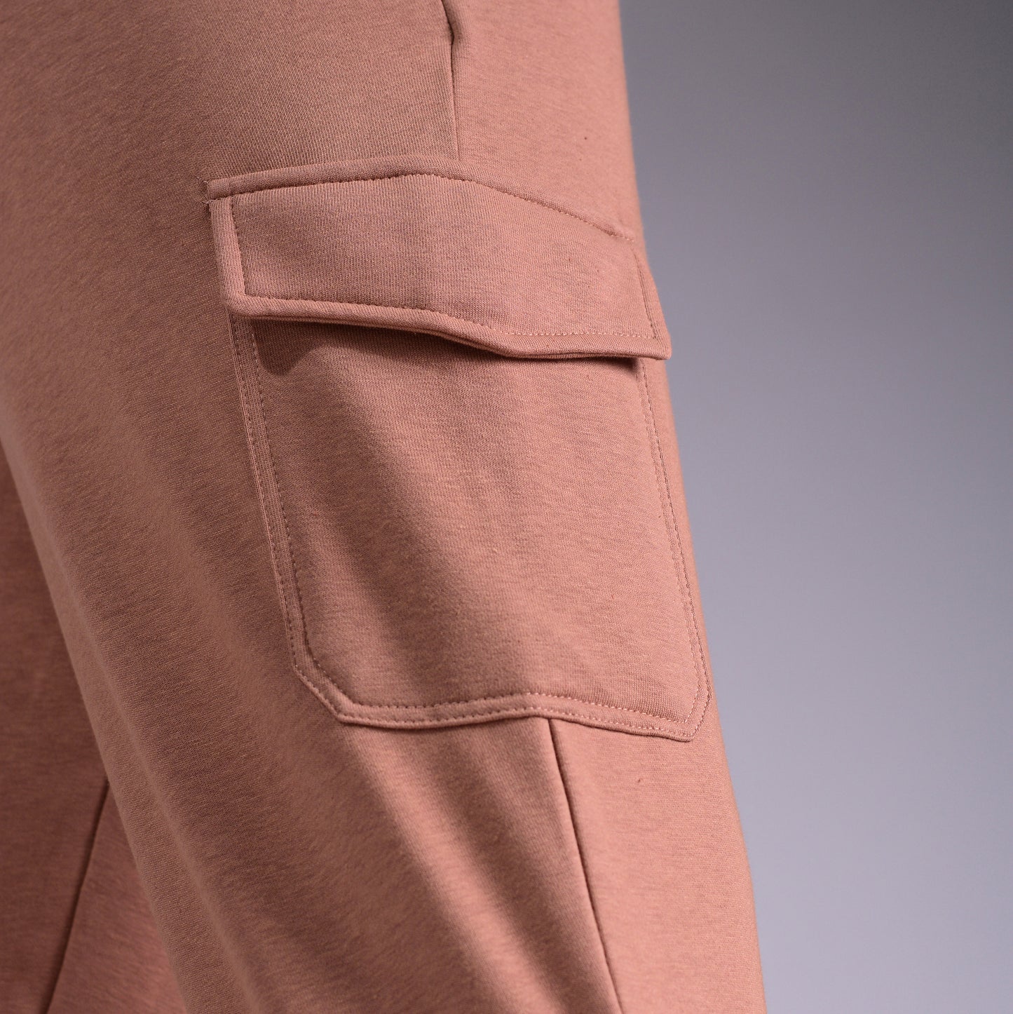 Wide Leg Cargo in Mocha Mousse