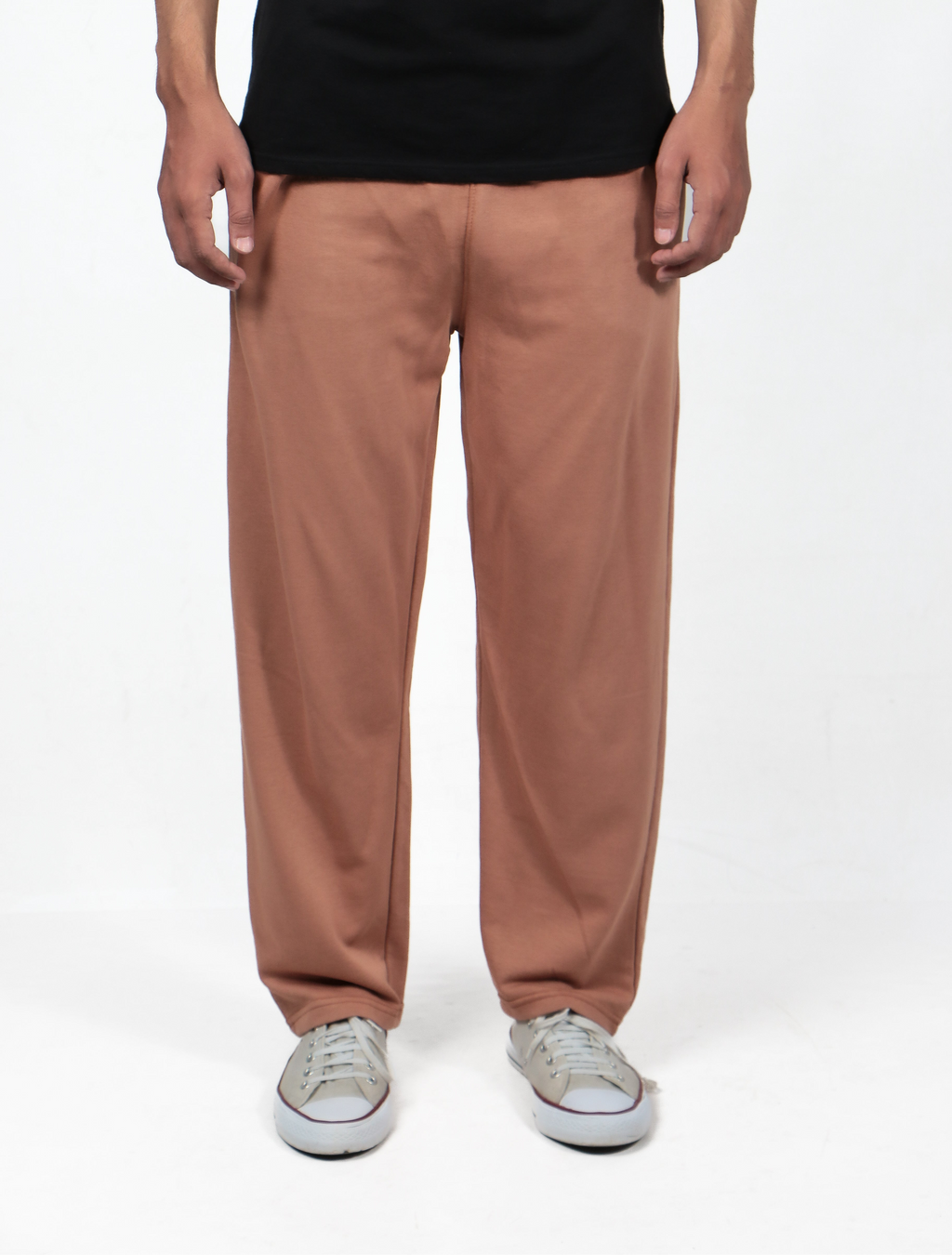 Wide Leg Trouser in Mocha Mousse