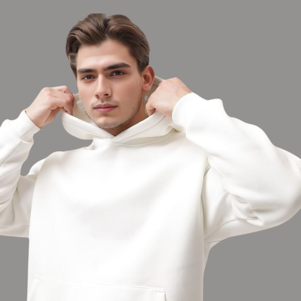 Essential Off-White Hoodie - ZAZAAR