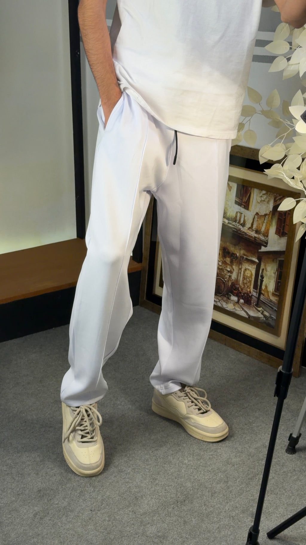 Drawstring Scuba Trouser