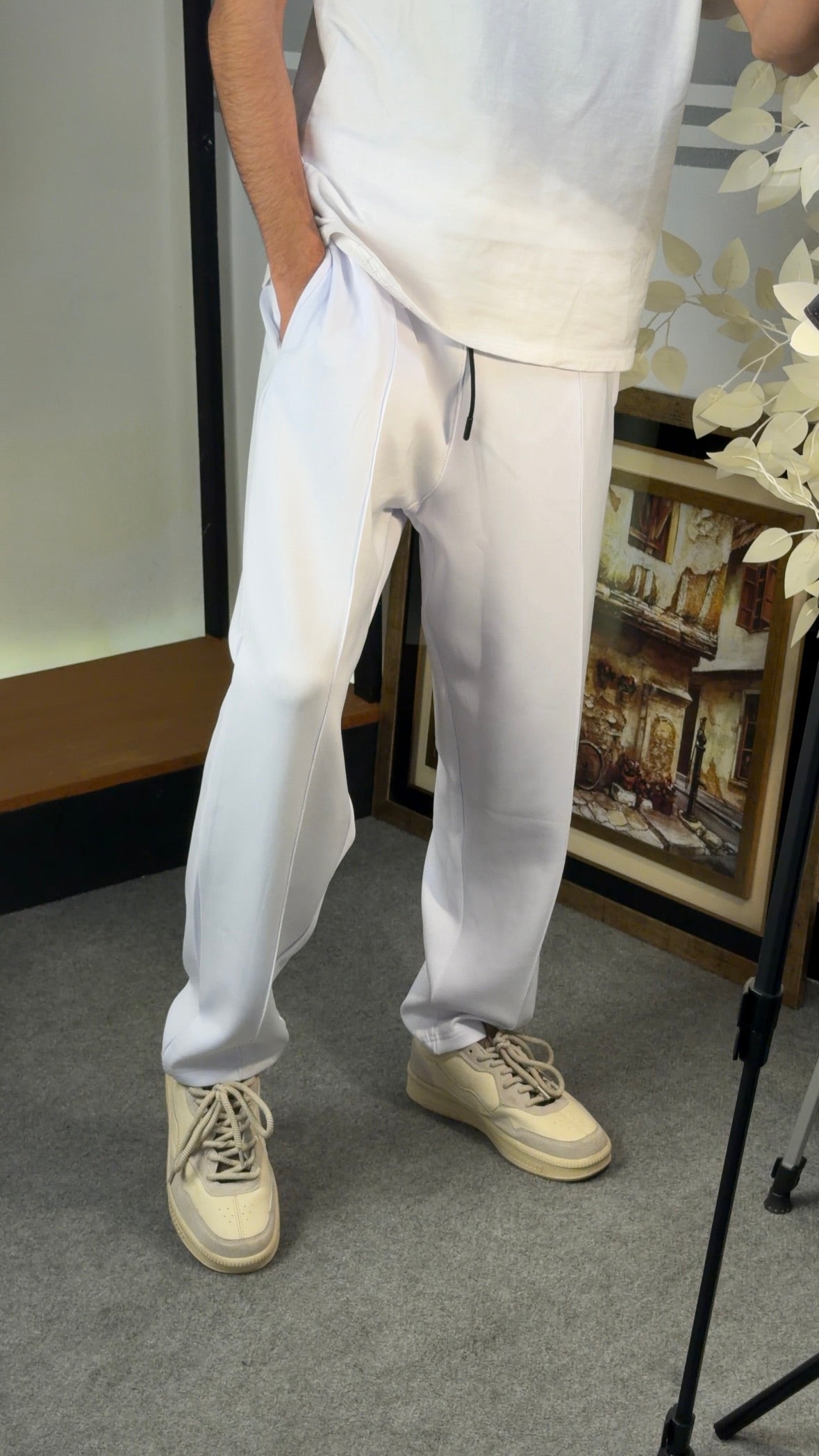 Drawstring Scuba Trouser
