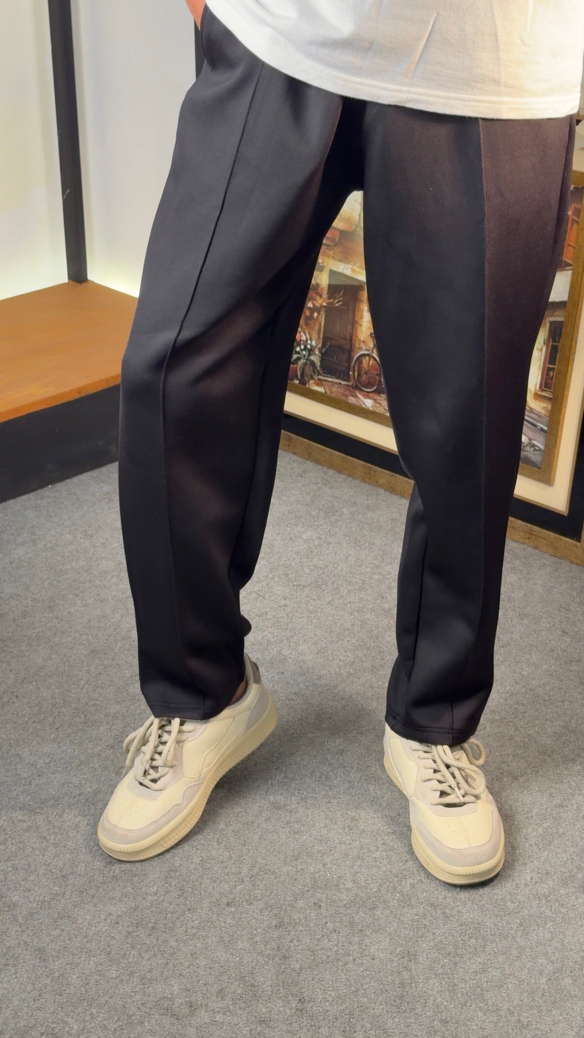 Drawstring Scuba Trouser