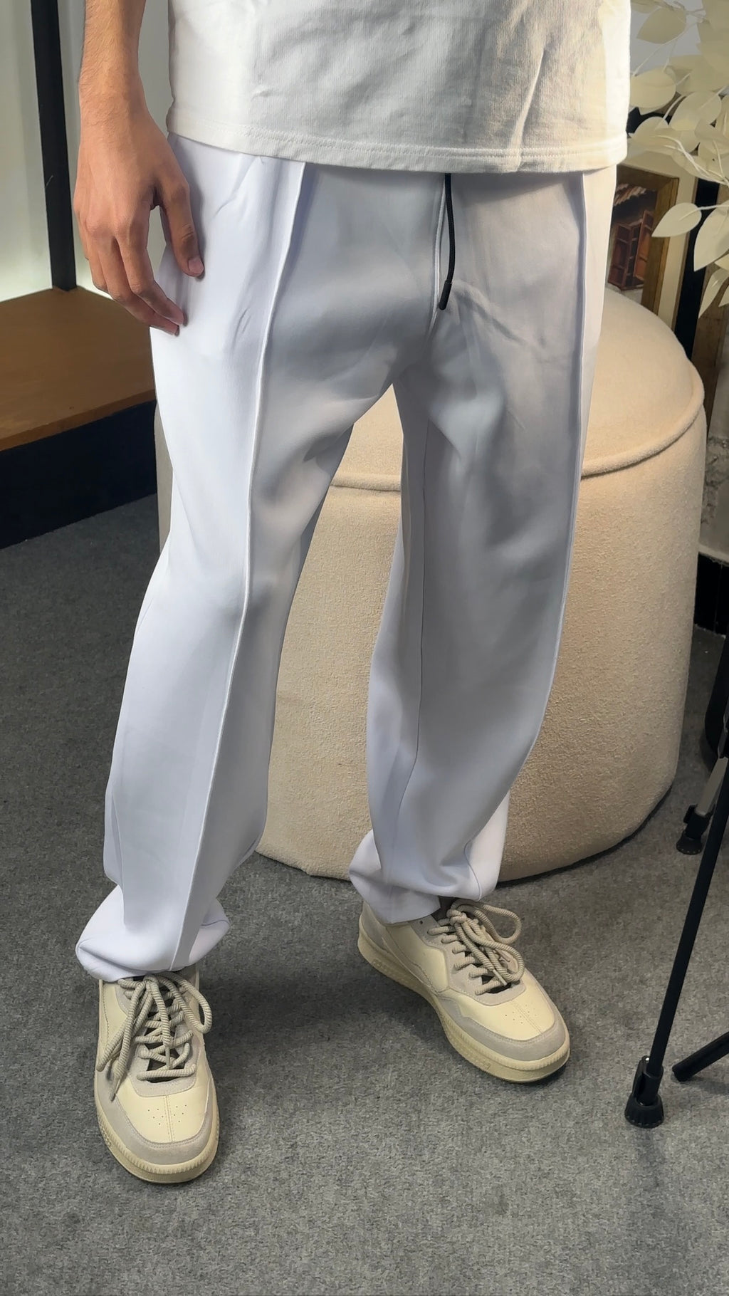 Drawstring Scuba Pants