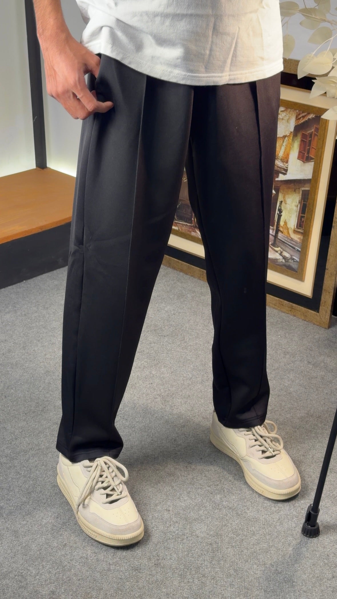 Drawstring Scuba Trouser