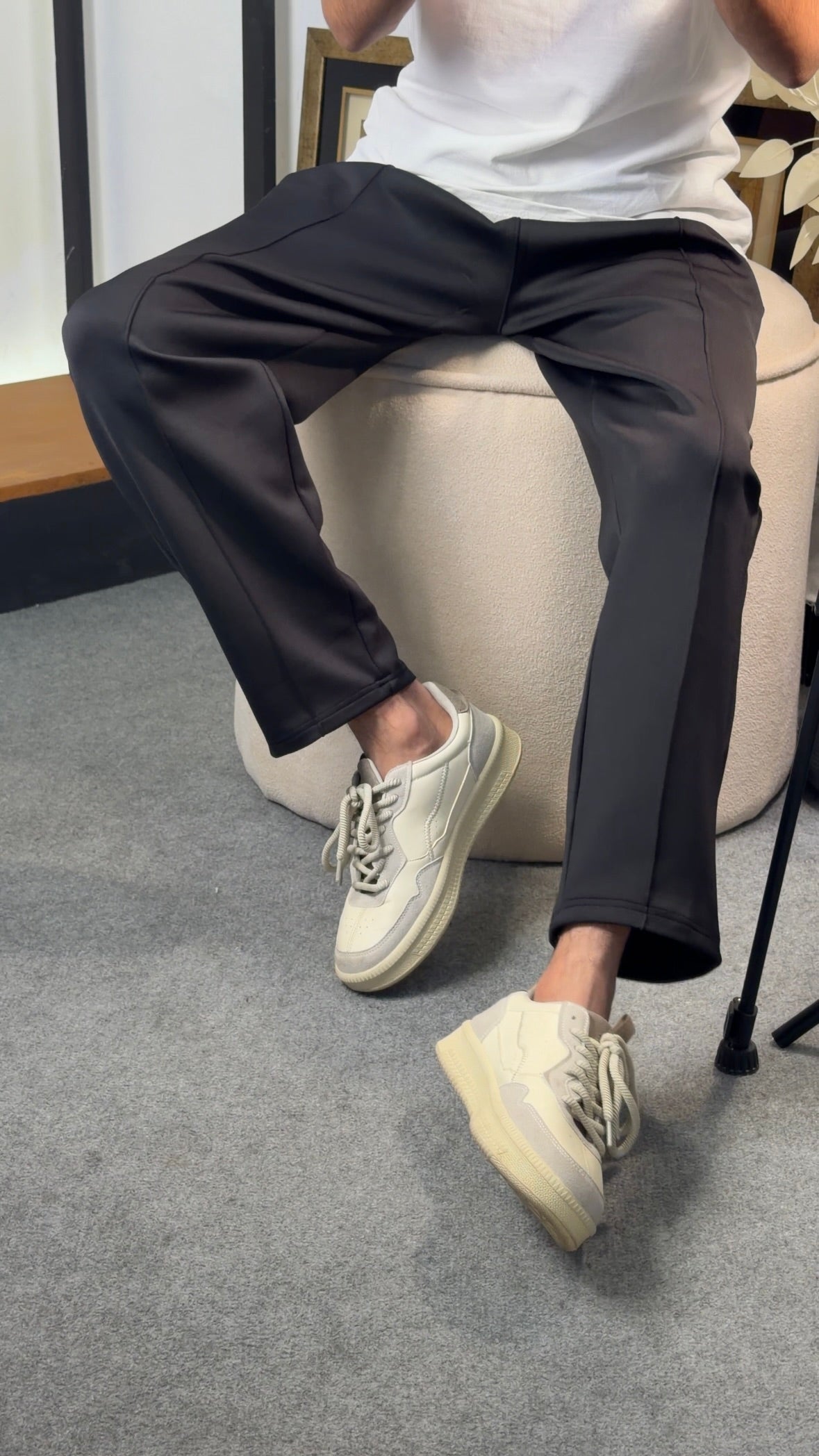 Drawstring Scuba Pants