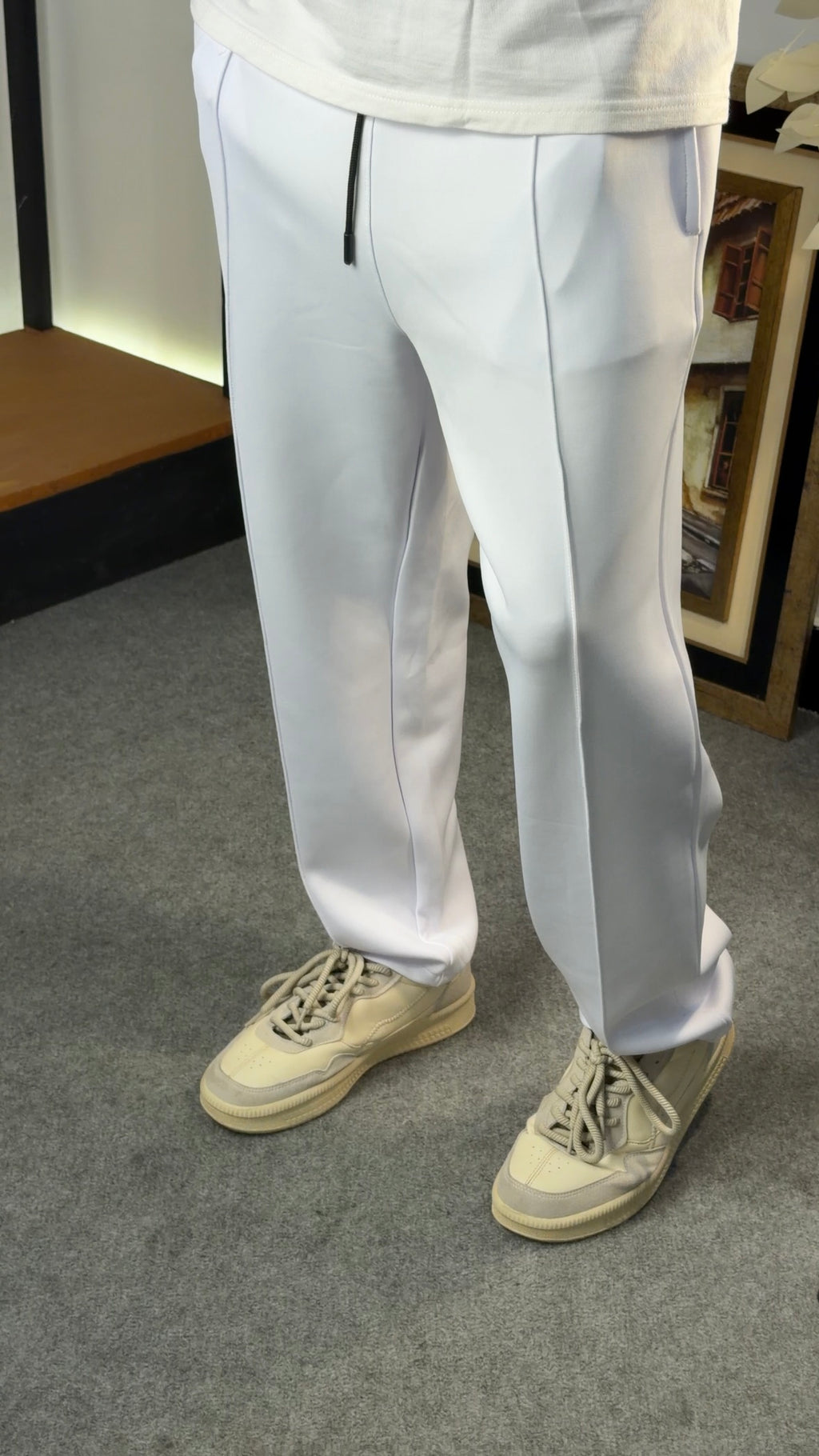 Drawstring Scuba Pants