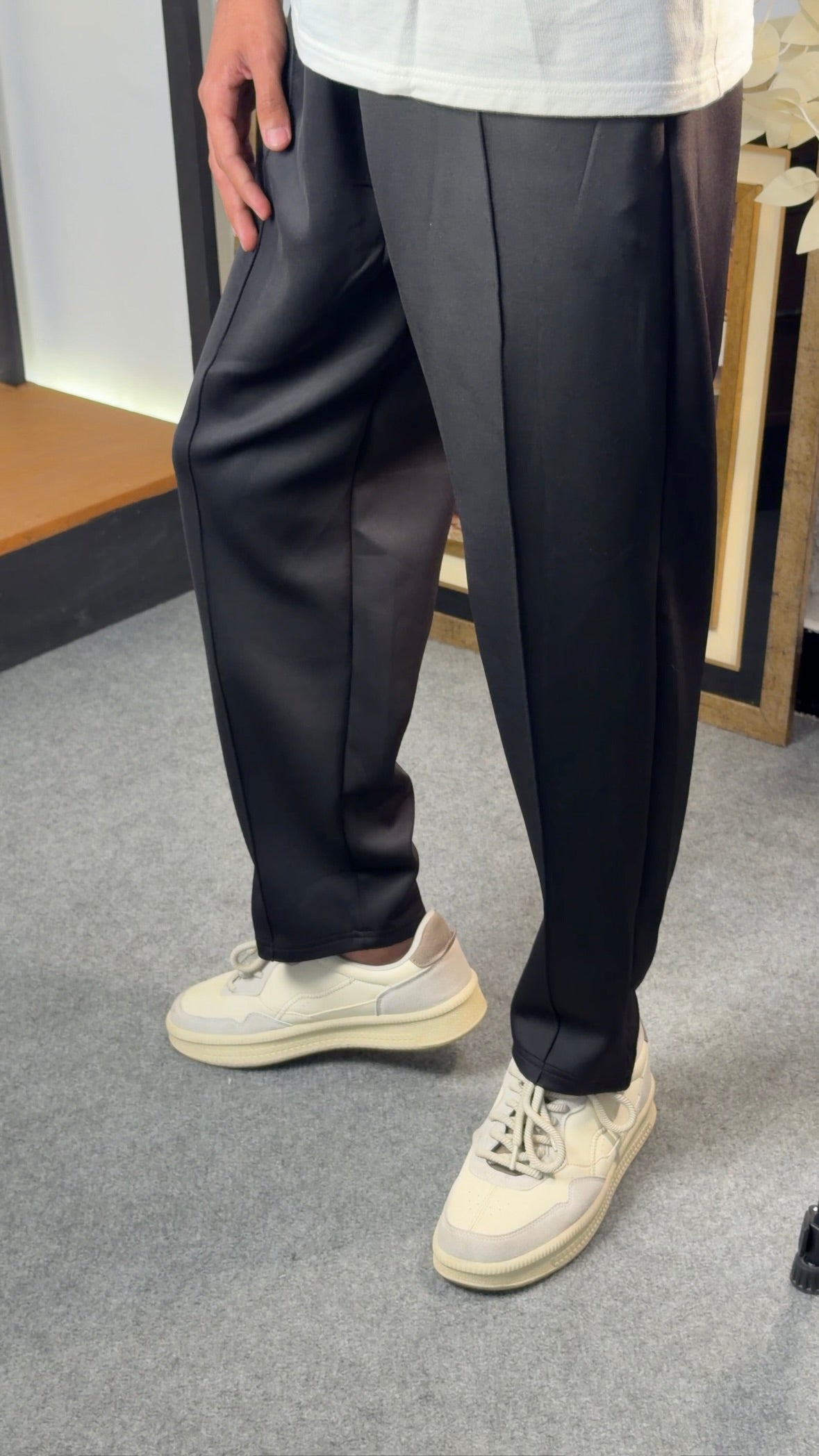 Drawstring Scuba Pants