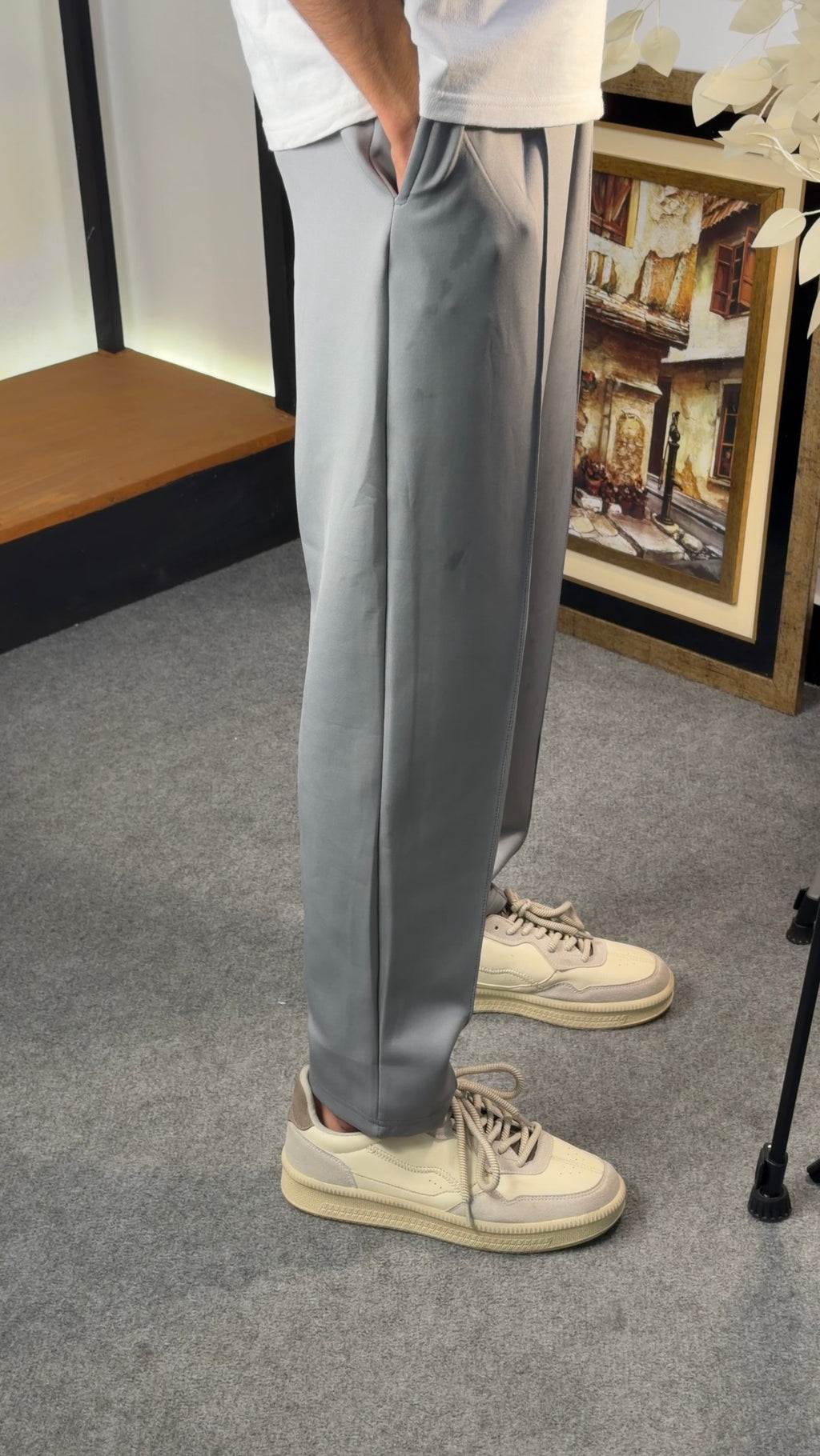 Drawstring Scuba Pants