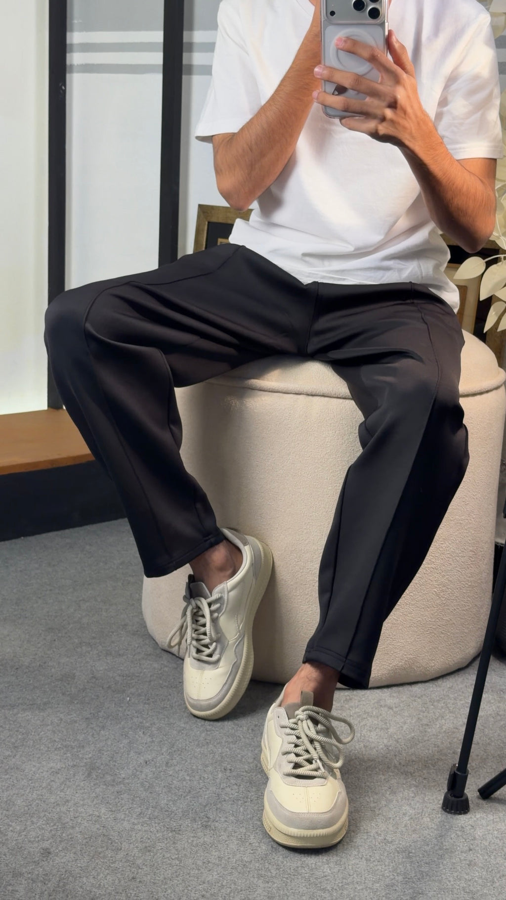 Drawstring Scuba Pants