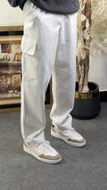 Cargo Pant in White