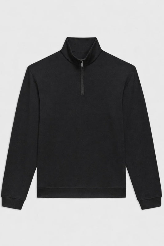 Quarter-Zip Sweatshirt in Scuba