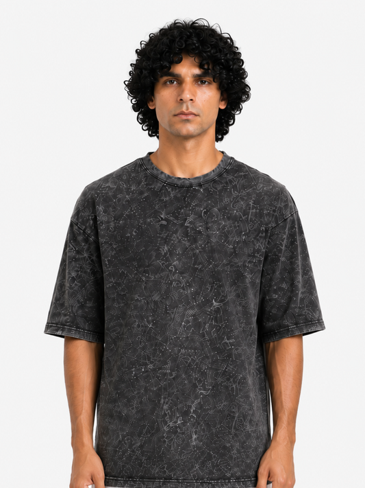 Oversized Acid Wash T-Shirt
