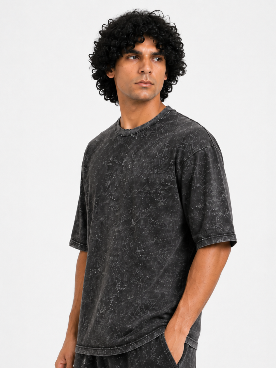 Oversized Acid Wash T-Shirt