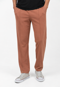 Pleated Trouser in Mocha Mousse