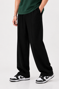 Pleated Trouser in Black