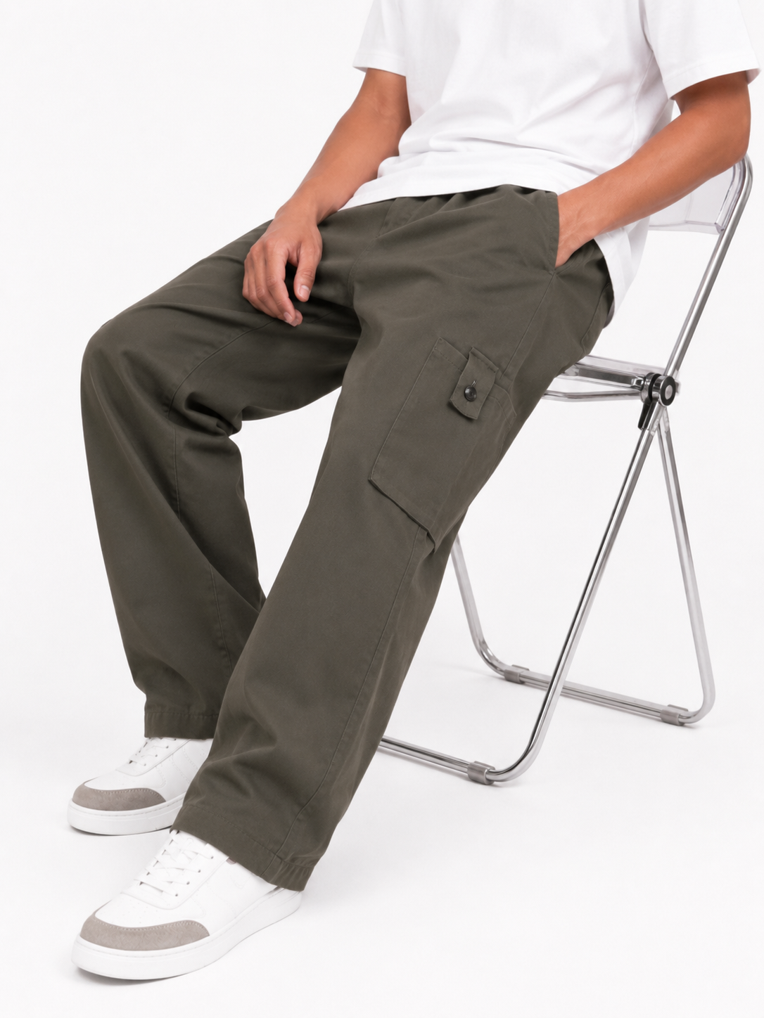 Cargo Pant in Olive