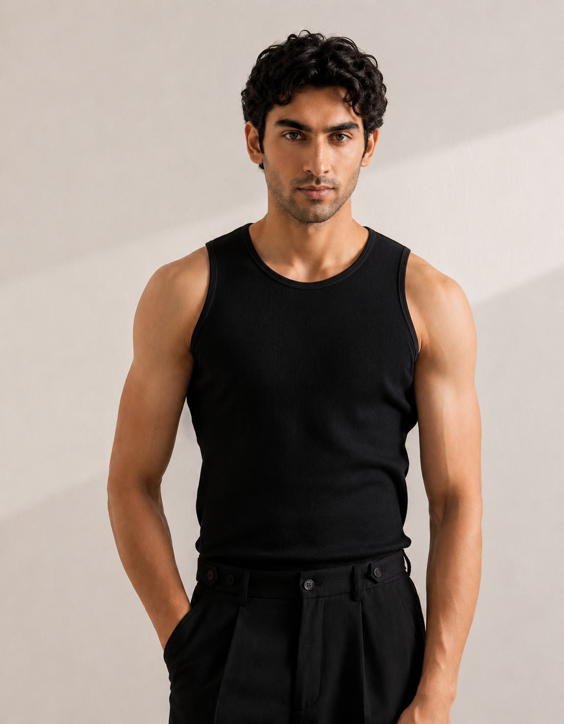 Ribbed Tank Top(Ribbed Vest)
