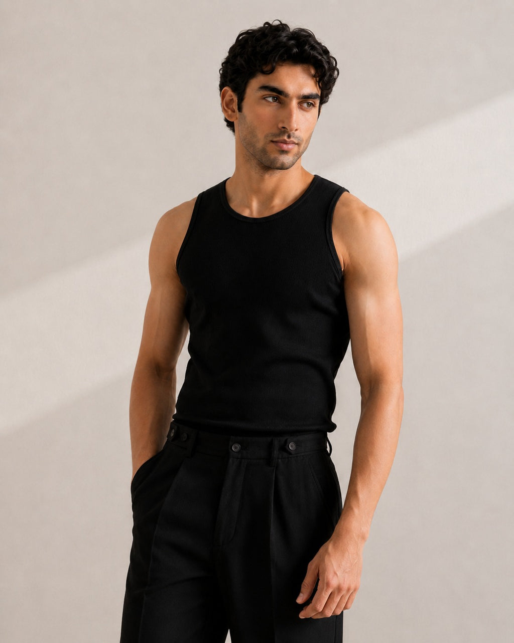 Ribbed Tank Top(Ribbed Vest)