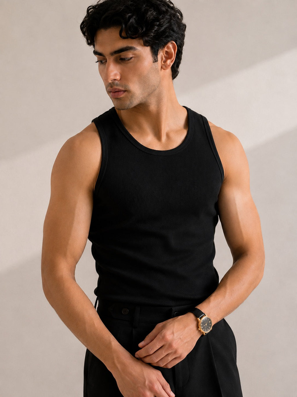 Ribbed Tank Top(Ribbed Vest)