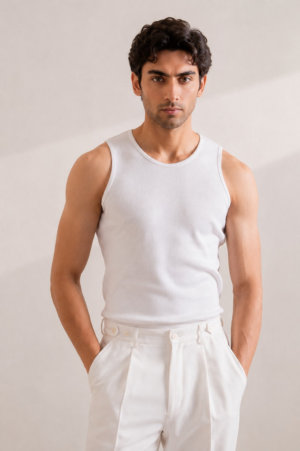 Ribbed Tank Top(Ribbed Vest)