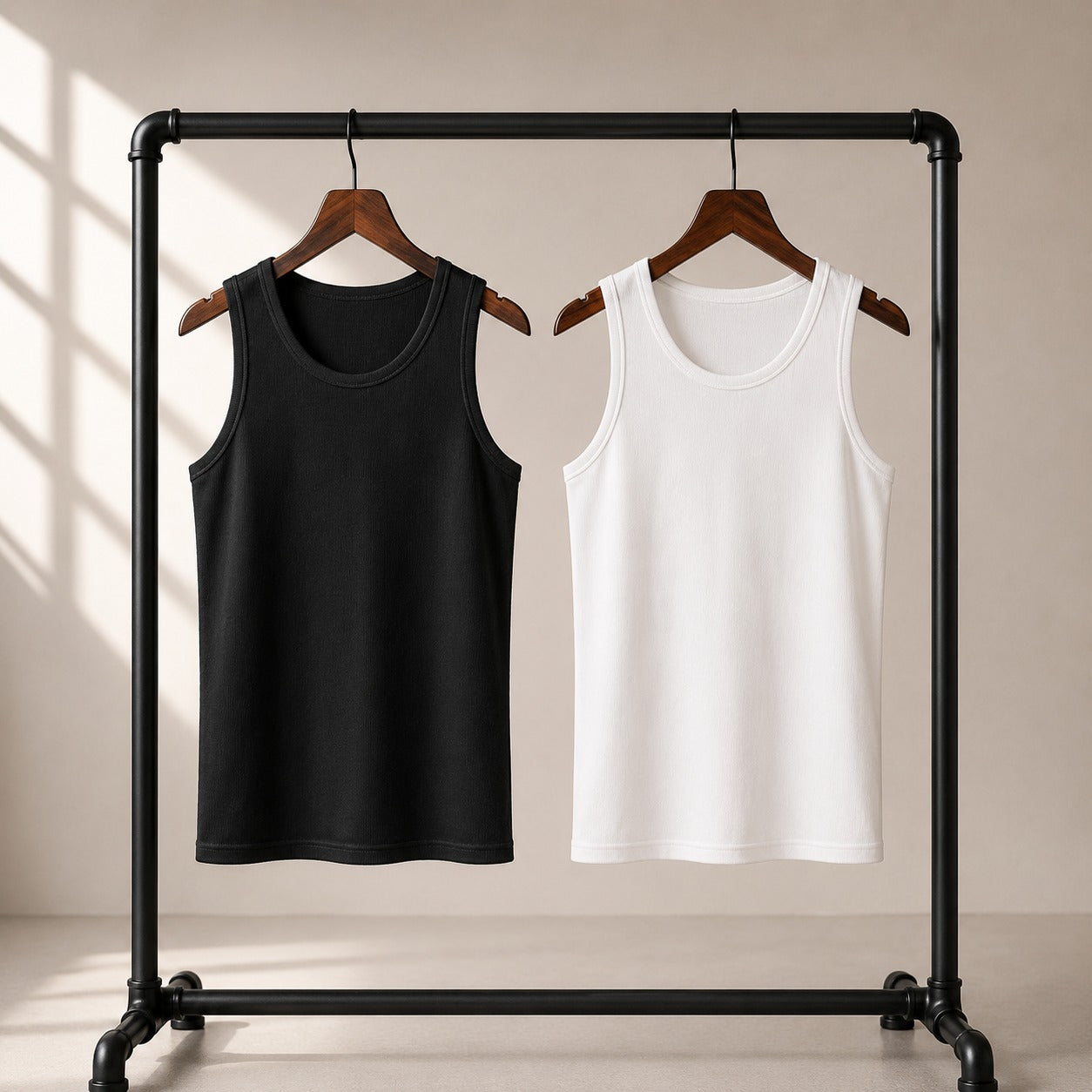 Ribbed Tank Top(Pack Of 2)