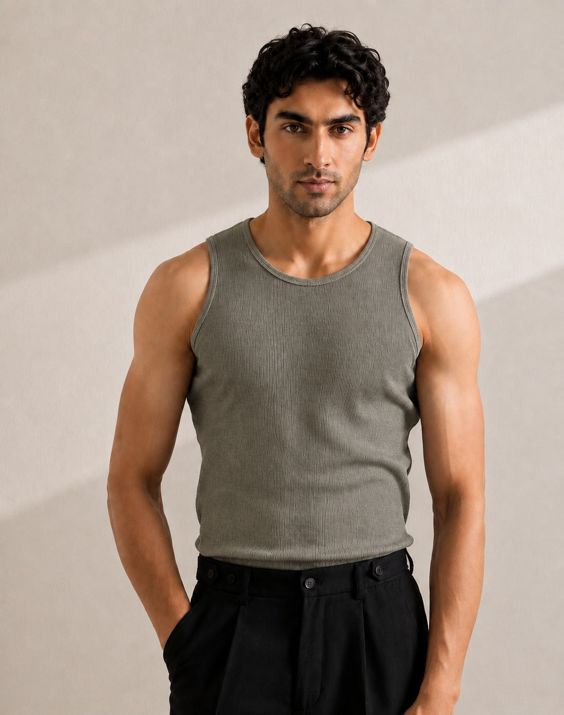 Ribbed Tank Top(Pack of 3)