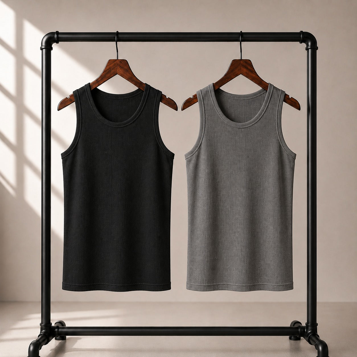 Ribbed Tank Top(Pack of 2)